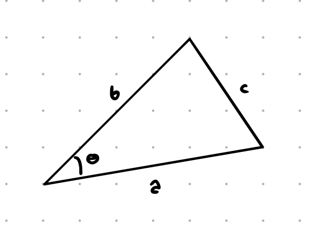 a non-right-angled triangle