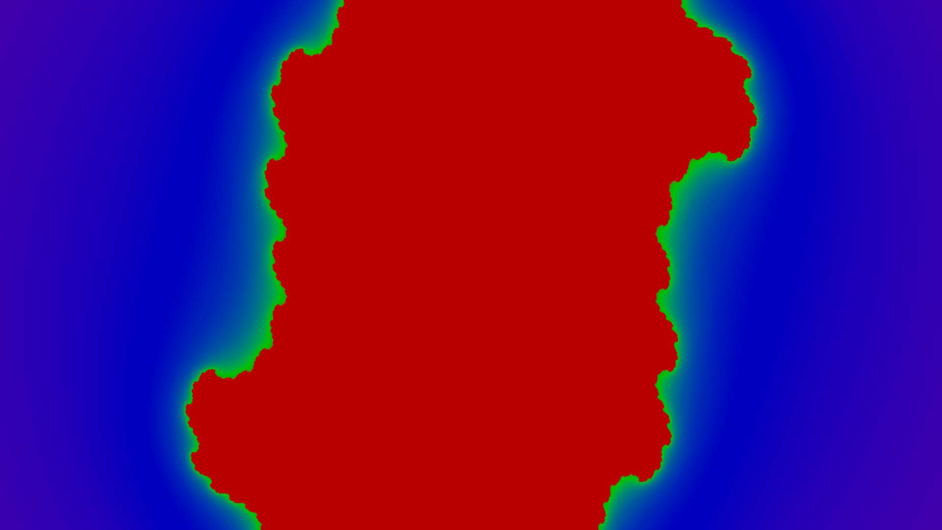 Julia set generated from 0.25+0.25i